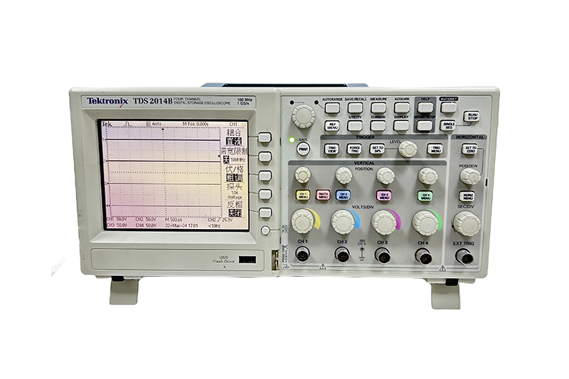 Tektronix泰克TDS2014B数字示波器100MHZ四通道