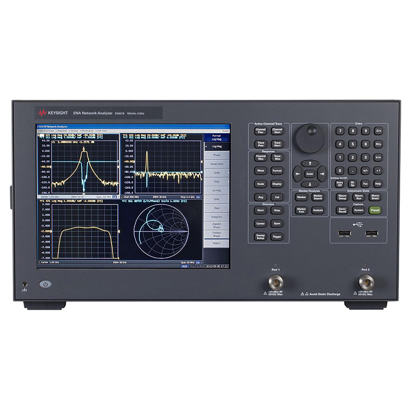 是德E5061B ENA 系列网络分析仪，100 kHz 至 1.5 GHz/3 GHz