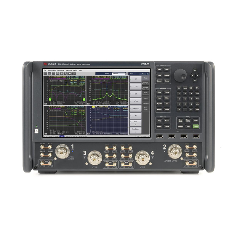 是德N5241B PNA-X 微波网络分析仪，900 Hz/10 MHz 至 13.5 GHz