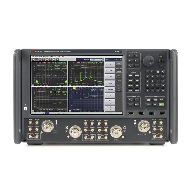是德N5249B PNA-X 微波网络分析仪，900 Hz/10 MHz 至 8.5 GHz