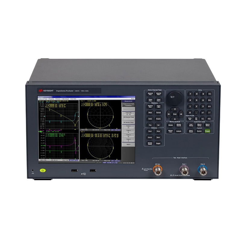 是德E4991B 阻抗分析仪，1 MHz 至 500 MHz/1 GHz/3 GHz