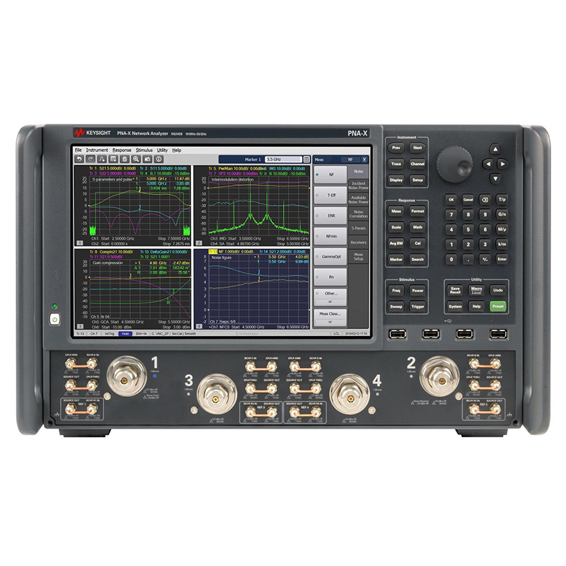 是德N5245B PNA-X 微波网络分析仪，900 Hz/10 MHz 至 50 GHz