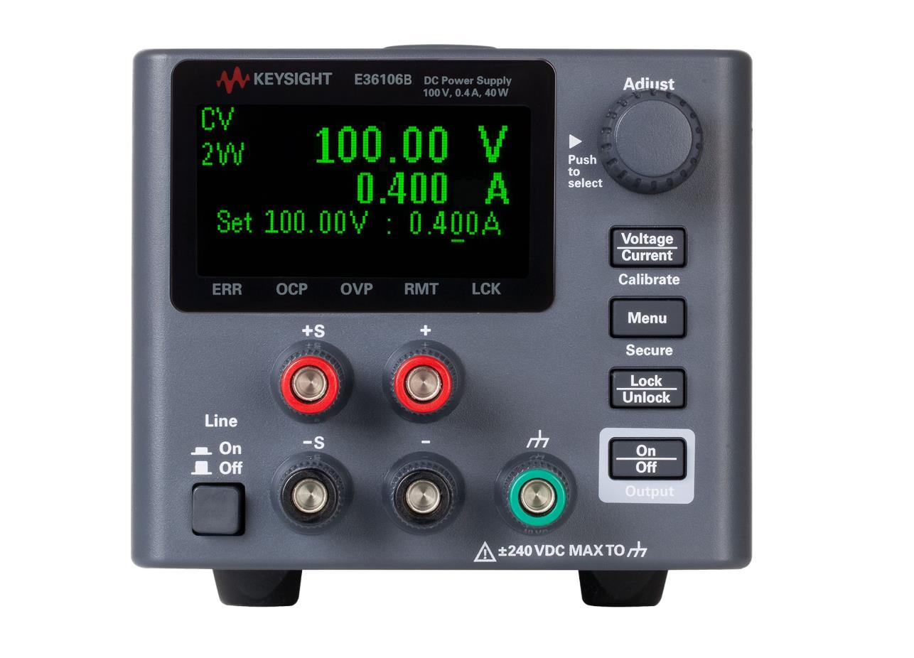 是德E36106B 直流电源，100V，0.4A，40W