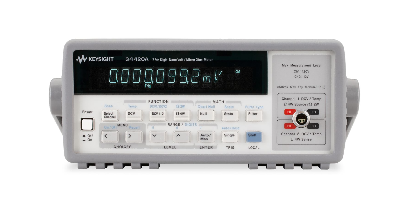 是德Keysight34420A 纳伏表/微欧表