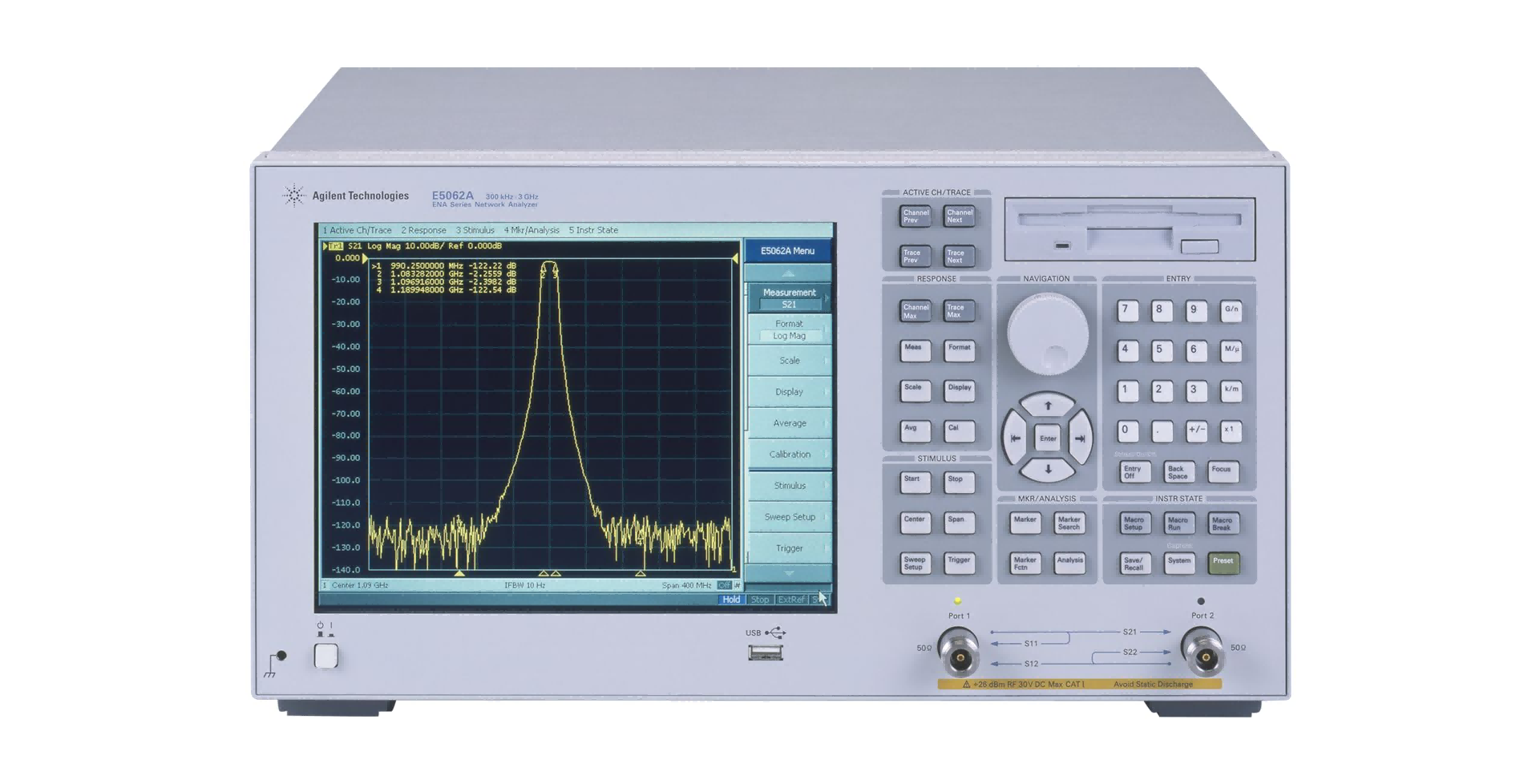E5062A ENA-L 射频网络分析仪，300 kHz 至 3 GHz