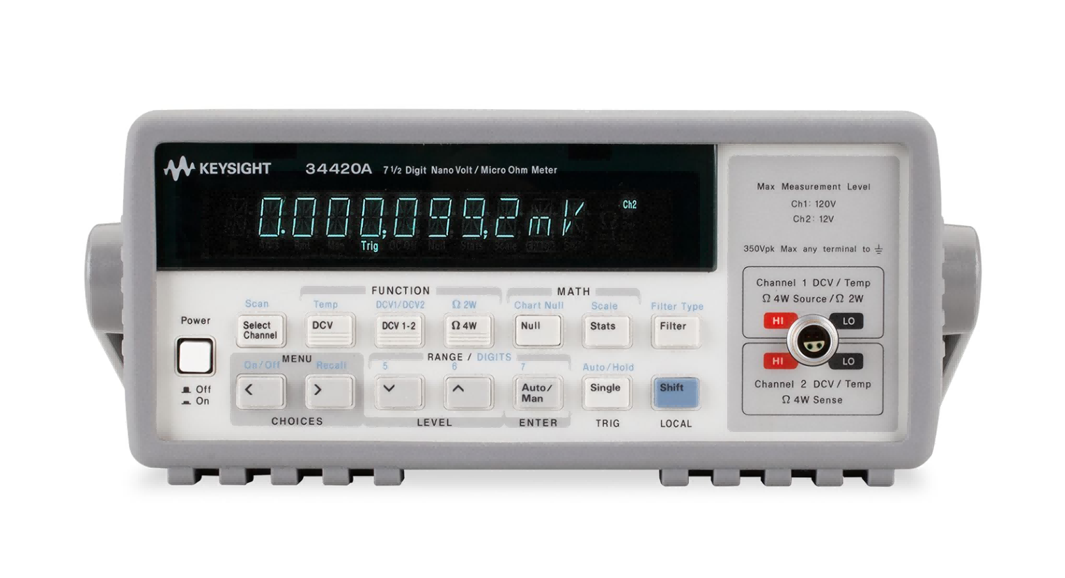是德Keysight34420A 纳伏表/微欧表